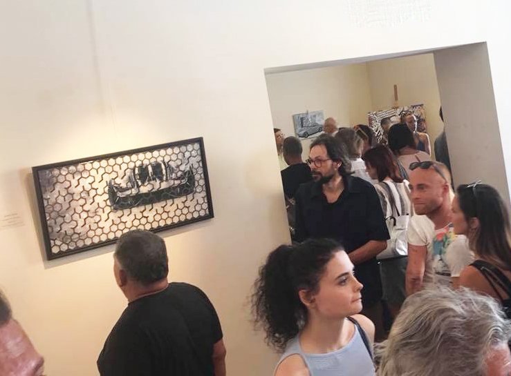 Veduta della mostra.